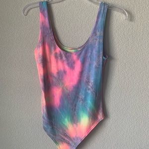 AGACI tie dye bodysuit